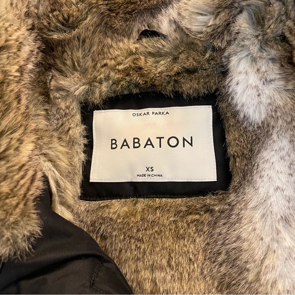 Babaton Oskar Parka in Navy Blue. XS. - Picture 6 of 9